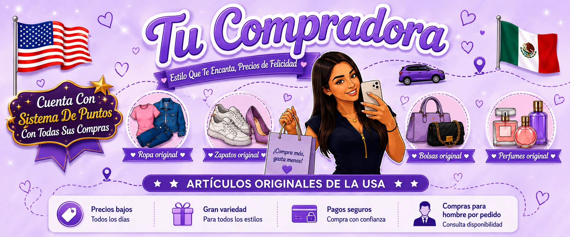 Tu Compradora — artículos originales de la USA